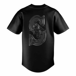 2025 Mariners Back In Black Jersey2