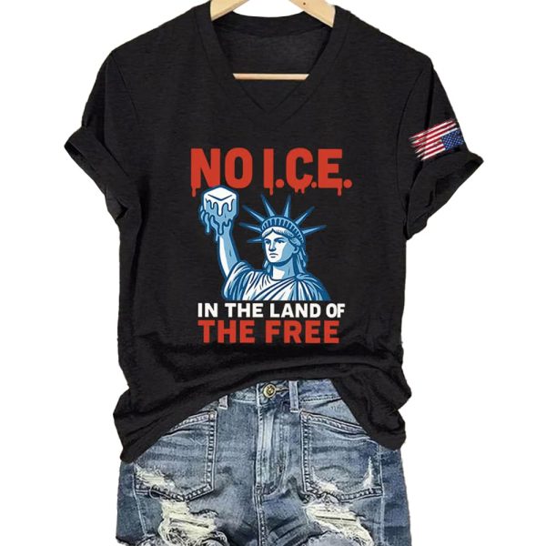 4th Of July No Ice In The Land Of The Free Shirt