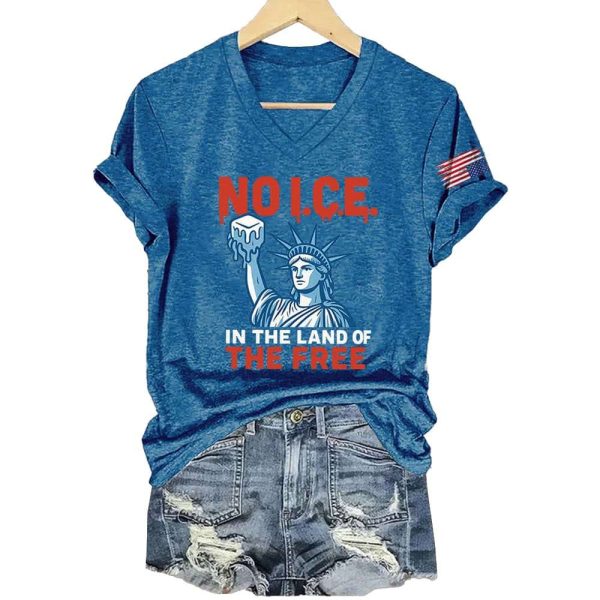 4th Of July No Ice In The Land Of The Free Shirt