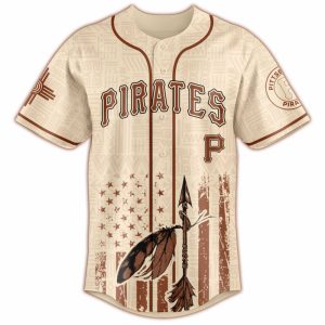 Pirates Native American Heritage Month Baseball Jersey 20251