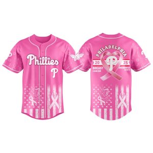 Phillies Special Breast Cancer Awareness Month 2025 Jersey