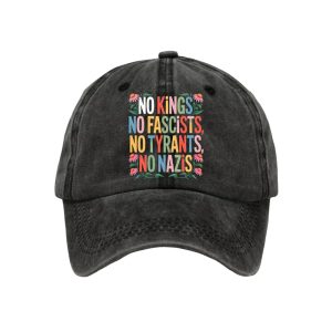 No Kings No Fascists No Tyrants No Nazis Hat