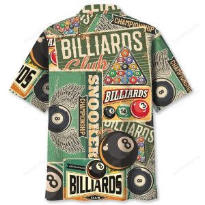 Retro Billiard Hawaiian Shirt1