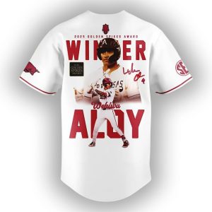 Wehiwa Kapahulehua Aloy 2025 Golden Spikes Award Winner Jersey2