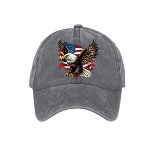 American Flag Eagle Print Unisex Hat2