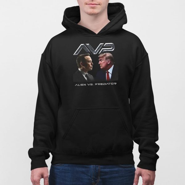AVP Alien Vs Predator Trump Vs Elon Shirt