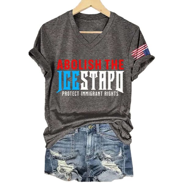 Abolish The Icestapo Protect Immigrant Rights Shirt