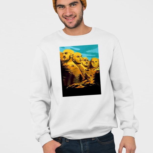 Alex Caruso’s Head On Every Spot On Mount Rushmore A Shirt