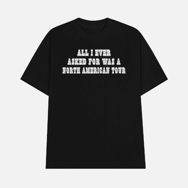 All I Ever Asked For Was A North American Tour Shirt