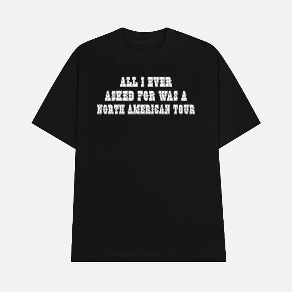 All I Ever Asked For Was A North American Tour Shirt 1 All I Ever Asked For Was A North American Tour Shirt