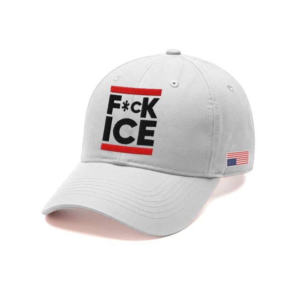 America LA Fuck ICE Print Baseball Cap