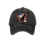 American Flag Eagle Print Unisex Hat