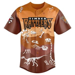 Wisconsin Timber Rattlers Dinosaur Night Jersey 2025 Giveaway1