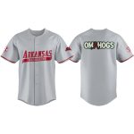 Arkansas Baseball Omahogs Baseball Jersey 2025