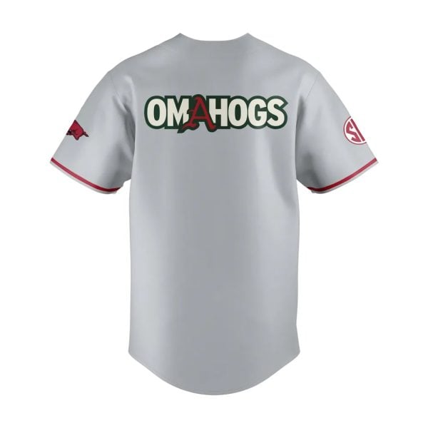 Arkansas Baseball Omahogs Baseball Jersey 2025