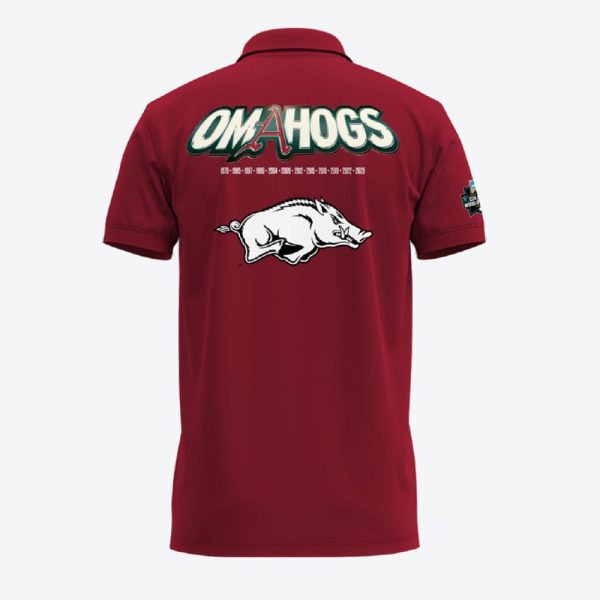Arkansas Razorback Omahogs 2025 Polo Shirt