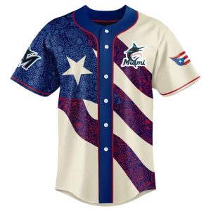 Marlins x Puerto Rican Heritage Baseball Jersey 20251