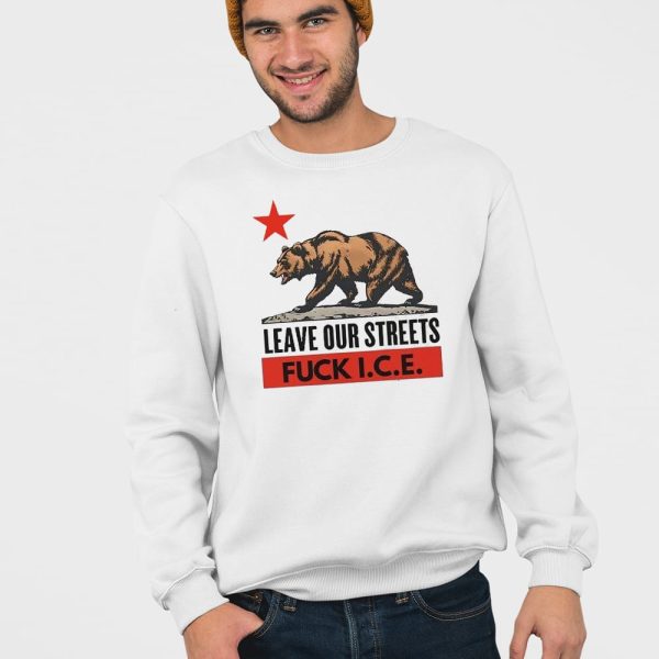 Bear Leave Our Streets Fuck Ice Shirt