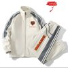 Bears Football Unisex Style Versatile Sports Set Jacket And Pants