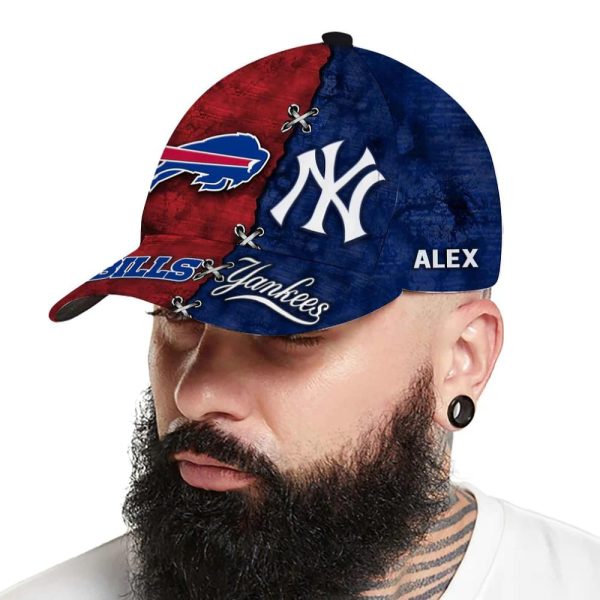 Bills x Yankees Customized Classic Cap