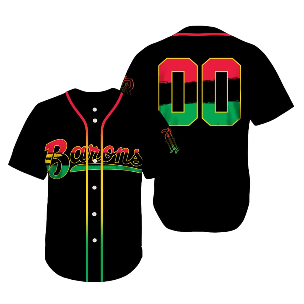 Birmingham Barons 2025 Juneteenth Day Jersey Birmingham Barons 2025 Juneteenth Day Jersey