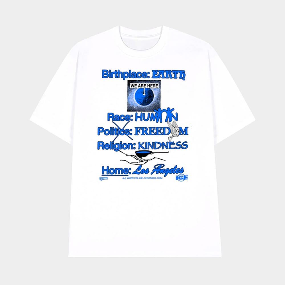 Birthplace Earth Race Human Politics Freedom Religion Kindness Home Los Angeles Shirt 1 Birthplace Earth Race Human Politics Freedom Religion Kindness Home Los Angeles Shirt