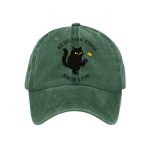 Black Cat Rejecting Kings Since 1776 Hat