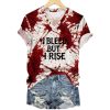 Bloodstain I Bleed But I Rise Shirt