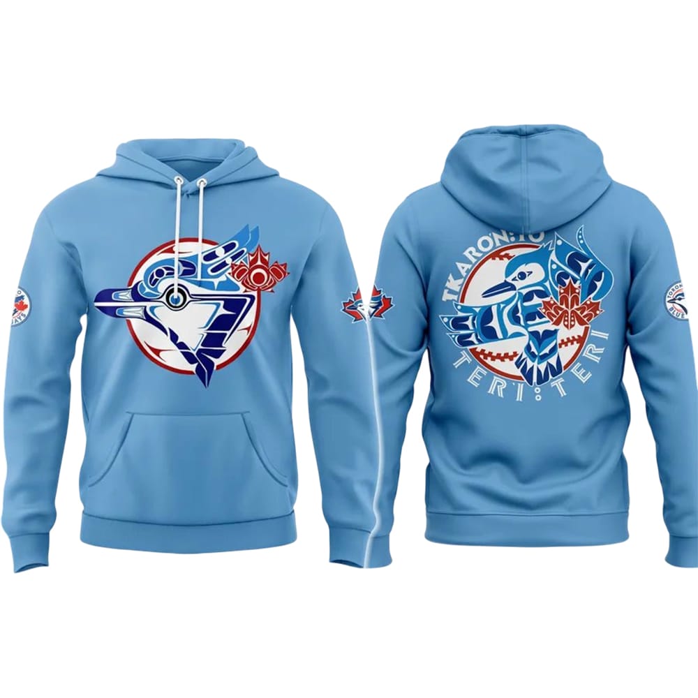 Blue Jays 2025 Indigenous Peoples Day Hoodie Blue Jays 2025 Indigenous Peoples Day Hoodie