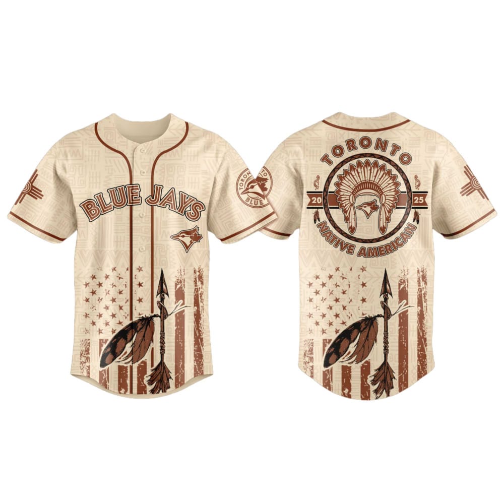 Blue Jays Native American Heritage Month Baseball Jersey 2025 Blue Jays Native American Heritage Month Baseball Jersey 2025