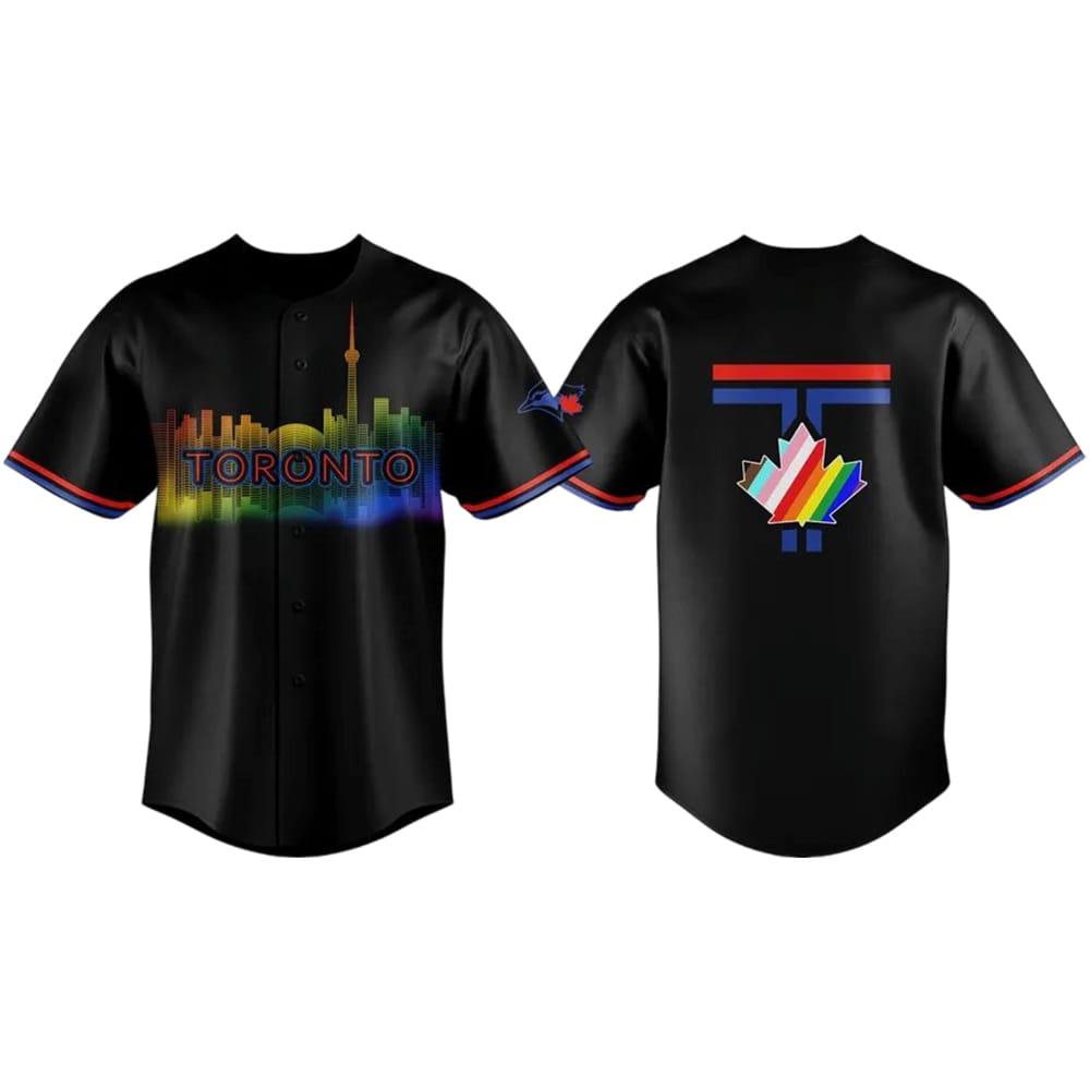 Blue Jays Pride Night 2025 City Connect Jersey Blue Jays Pride Night 2025 City Connect Jersey