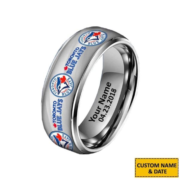 Blue Jays Special Rings Custom Any Name And Date