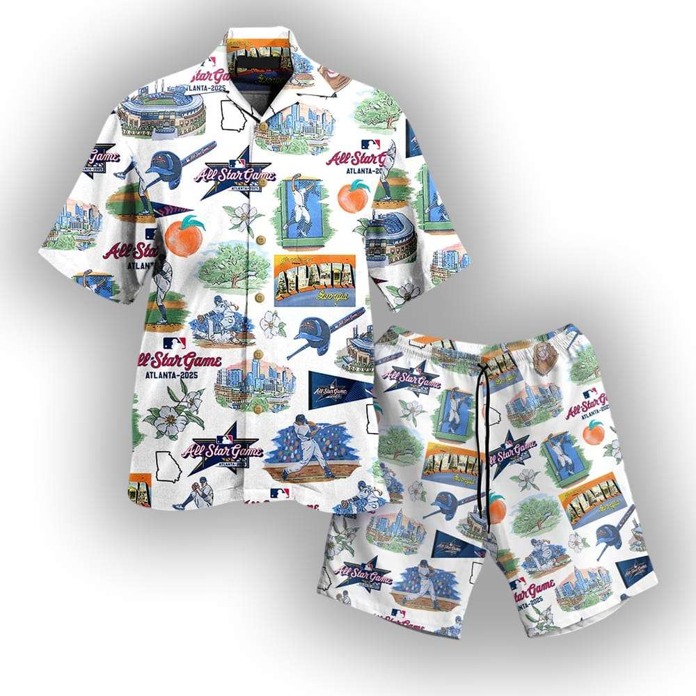Braves All Star Game 2025 Hawaiian Shirt Braves All Star Game 2025 Hawaiian Shirt