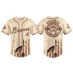 Braves Native American Heritage Month Baseball Jersey 2025