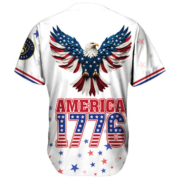 Brewers Independence Day Baseball Jersey 2025