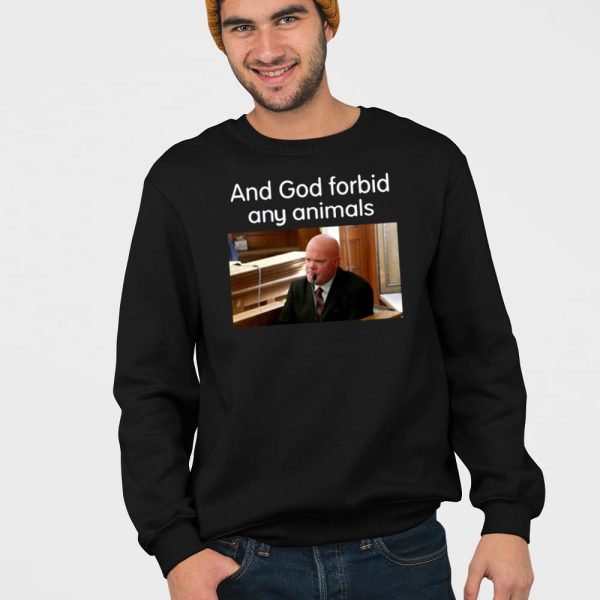 Brian Loughran And God Forbid Any Animals Shirt