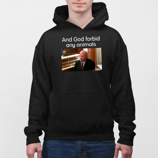 Brian Loughran And God Forbid Any Animals Shirt