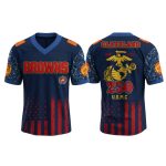 Browns US USMC 250th Birthday Football Jersey 2025