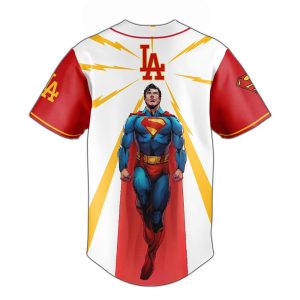 2025 Dodgers x Superman Man Of Steel Jersey2