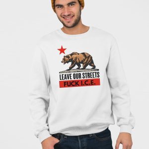 Bear Leave Our Streets Fuck Ice Shirt 4