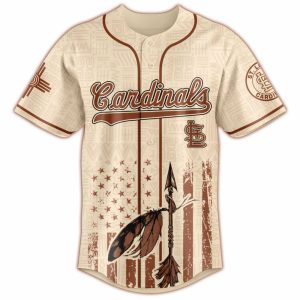 Cardinals Native American Heritage Month Baseball Jersey 20251