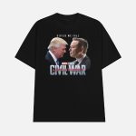 Captain America Civil War Trump Vs Elon Shirt