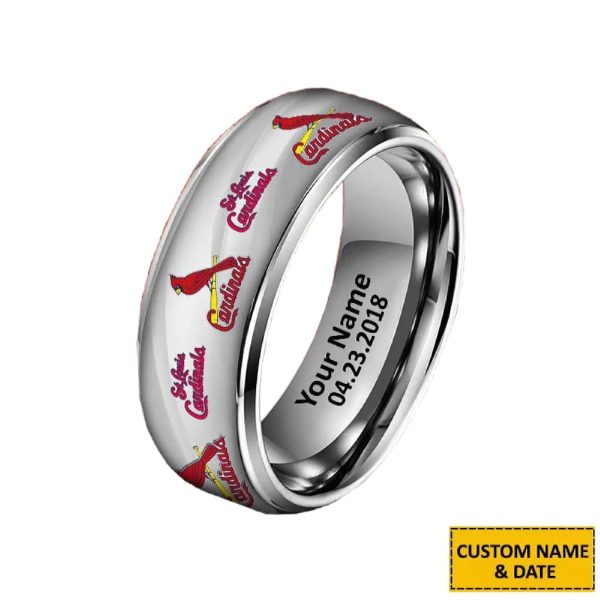 Cardinals Special Rings Custom Any Name And Date