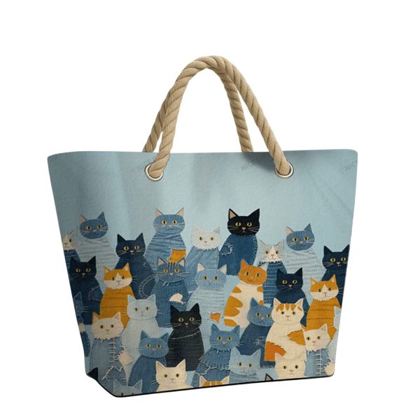 Cat Beach Bag