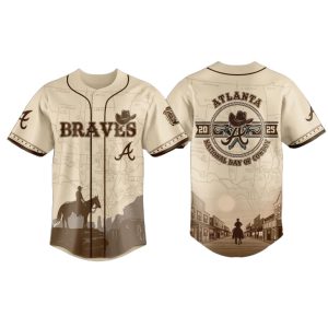 2025 Braves National Day Of Cowboy Jersey