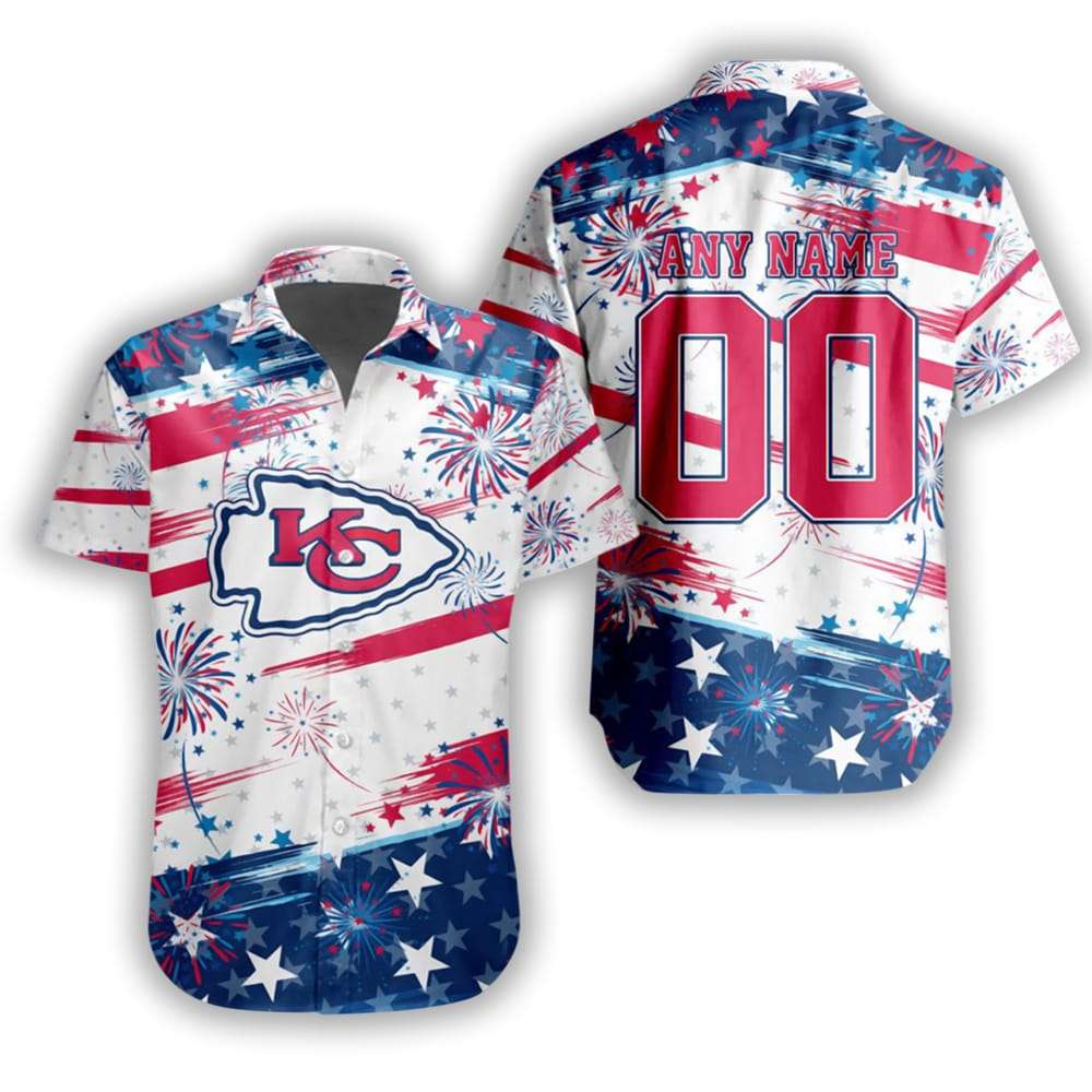 Chiefs Independence Day 4th Of July Hawaiian Shirt Chiefs Independence Day 4th Of July Hawaiian Shirt