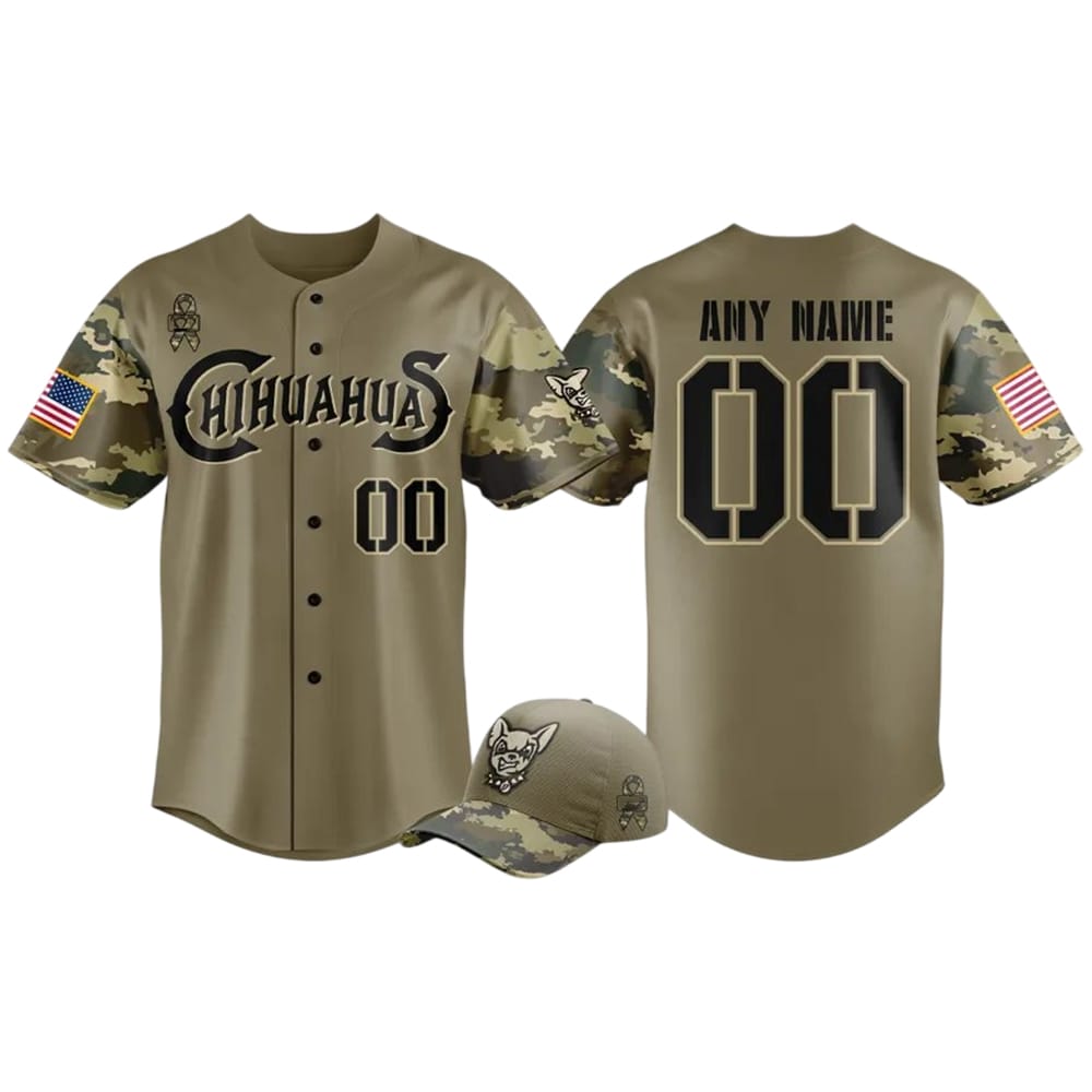 Chihuahuas Appreciation Night 2025 Baseball Jersey Chihuahuas Appreciation Night 2025 Baseball Jersey