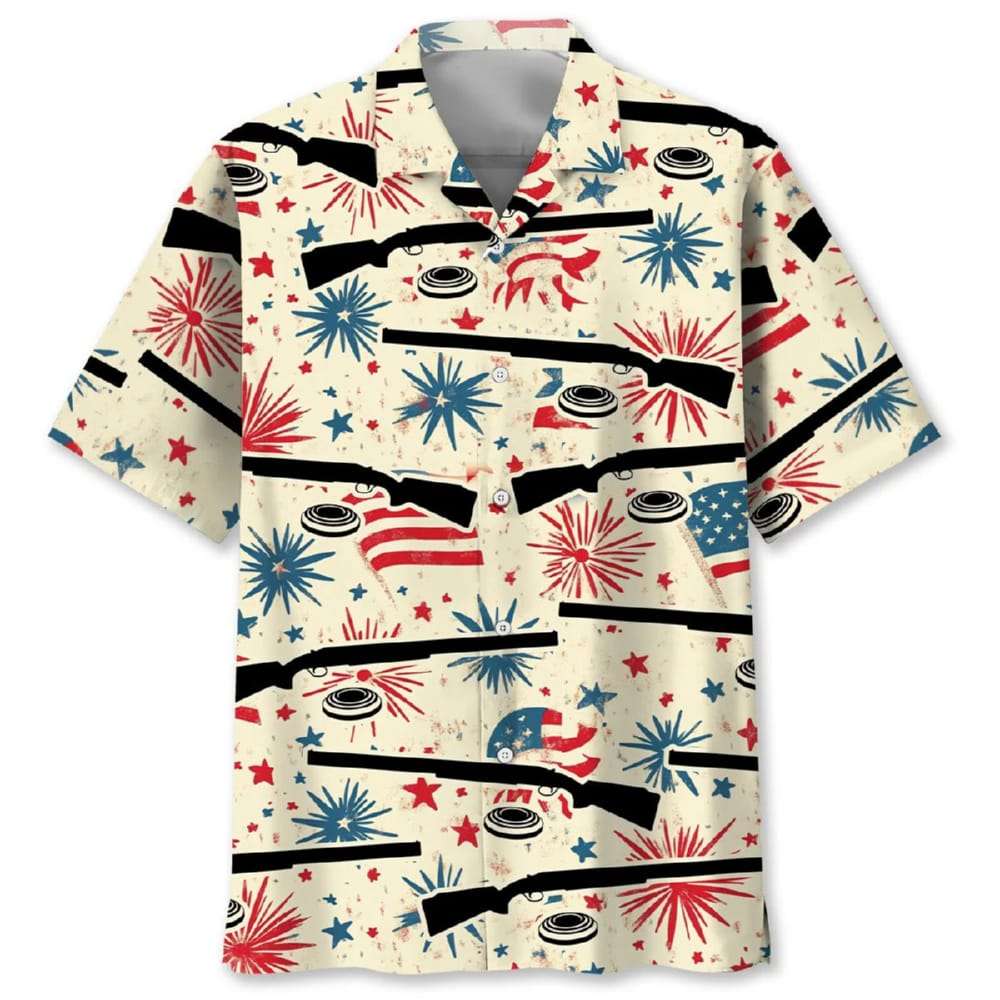 Clay Shooting USA Hawaiian Shirt Clay Shooting USA Hawaiian Shirt