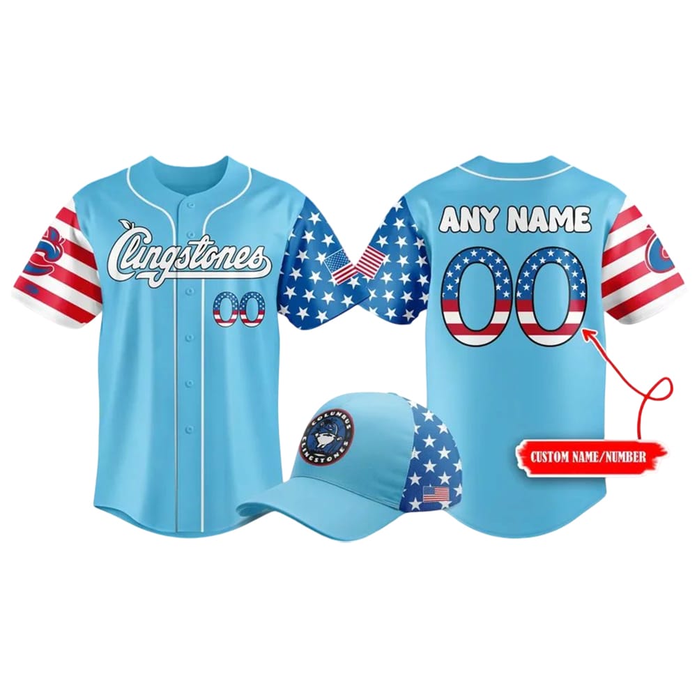 Clingstones 4TH OF JULY Jersey 2025 Clingstones 4TH OF JULY Jersey 2025