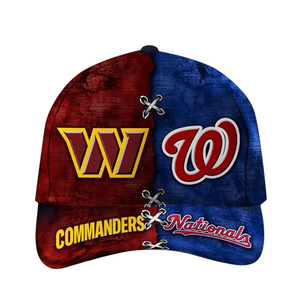 Commanders x Nationals Customized Classic Cap Commanders x Nationals Customized Classic Cap